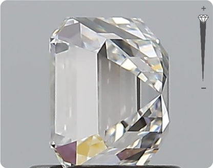 Diamant naturel 0.82ct GIA | Couleur H | Pureté IF | Ovale | EX EX EX #D10130