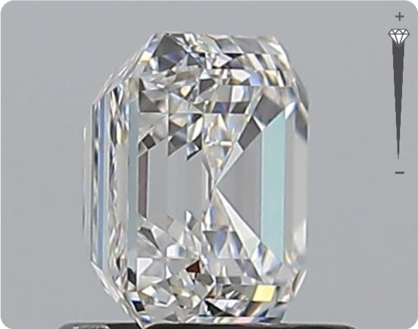 Diamant naturel 0.82ct GIA | Couleur H | Pureté IF | Ovale | EX EX EX #D10130