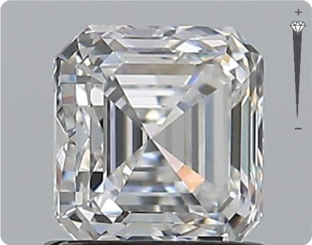 Diamant naturel 0.82ct GIA | Couleur H | Pureté IF | Ovale | EX EX EX #D10130