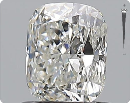 Diamant naturel GIA 1.00ct | Couleur H | Pureté VS1 | Ovale | EX EX EX #D10133