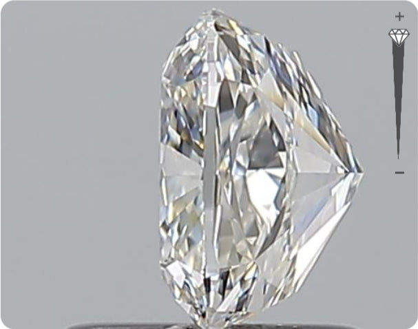 Diamant naturel GIA 1.00ct | Couleur H | Pureté VS1 | Ovale | EX EX EX #D10133