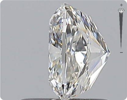 Diamant naturel GIA 1.00ct | Couleur H | Pureté VS1 | Ovale | EX EX EX #D10133