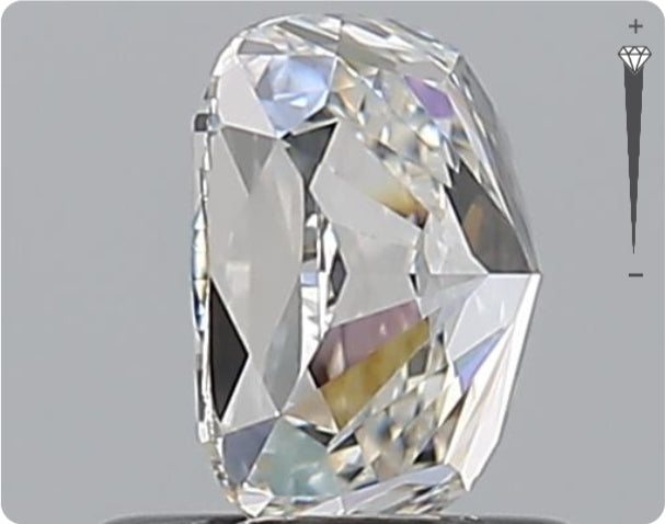 Diamant naturel GIA 1.00ct | Couleur H | Pureté VS1 | Ovale | EX EX EX #D10133