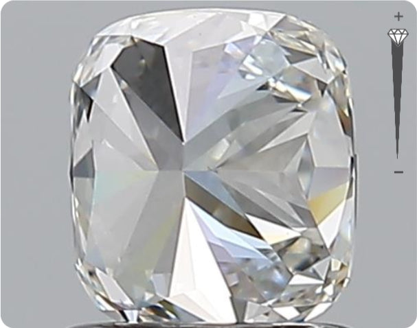 Diamant naturel GIA 1.00ct | Couleur H | Pureté VS1 | Ovale | EX EX EX #D10133