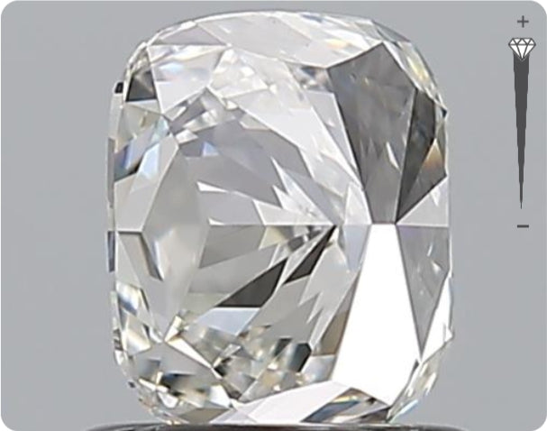 Diamant naturel GIA 1.00ct | Couleur H | Pureté VS1 | Ovale | EX EX EX #D10133