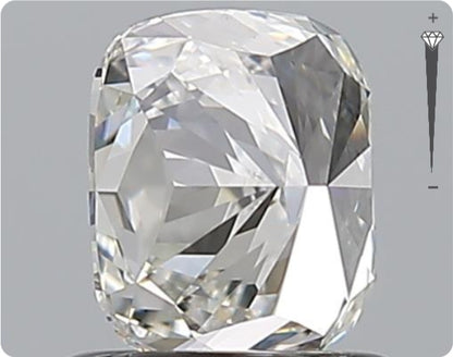 Diamant naturel GIA 1.00ct | Couleur H | Pureté VS1 | Ovale | EX EX EX #D10133