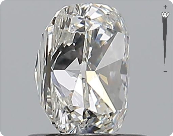 Diamant naturel GIA 1.00ct | Couleur H | Pureté VS1 | Ovale | EX EX EX #D10133