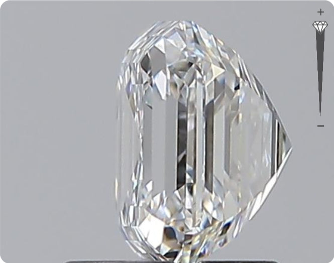 Diamant naturel GIA de 1,50 ct | Couleur F | Pureté VVS2 | Ovale | EX EX EX #D10137