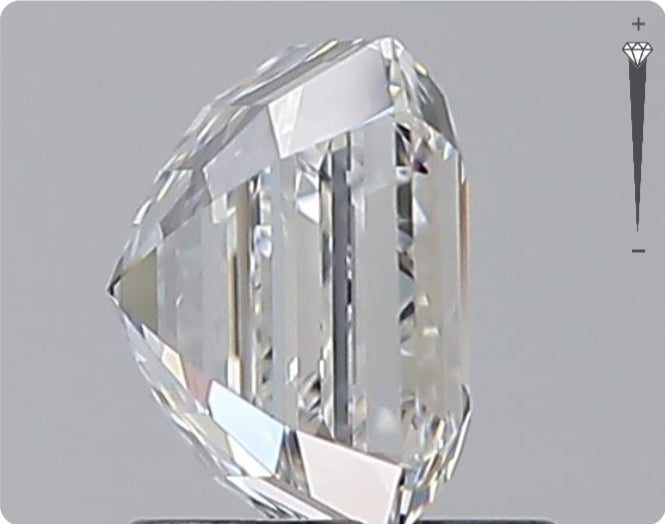 Diamant naturel GIA de 1,50 ct | Couleur F | Pureté VVS2 | Ovale | EX EX EX #D10137