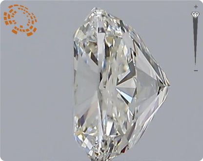 Diamant naturel GIA 1,51 ct | Couleur H | Pureté VS2 | Ovale | EX EX EX #D10146
