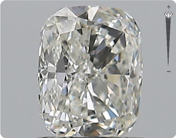 Natural 0.91ct GIA Diamond | Color I | Clarity IF | Oval | EX EX EX #D10147