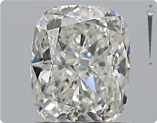 Natural 0.91ct GIA Diamond | Color I | Clarity IF | Oval | EX EX EX #D10147