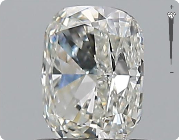 Natural 0.91ct GIA Diamond | Color I | Clarity IF | Oval | EX EX EX #D10147