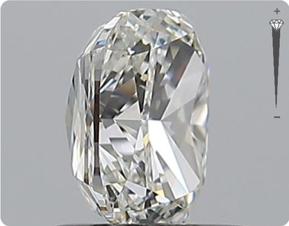 Natural 0.91ct GIA Diamond | Color I | Clarity IF | Oval | EX EX EX #D10147