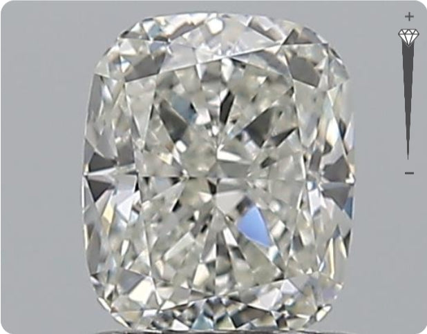 Natural 0.91ct GIA Diamond | Color I | Clarity IF | Oval | EX EX EX #D10147