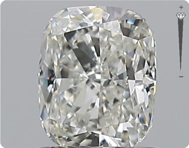 Natural 0.91ct GIA Diamond | Color I | Clarity IF | Oval | EX EX EX #D10147