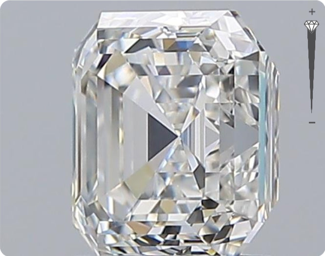 Diamant naturel GIA 1,71 ct | Couleur G | Pureté VVS2 | Ovale | EX EX EX #D10149