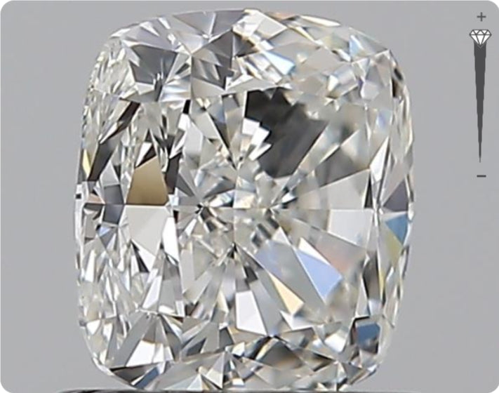 Natural 1.00ct GIA Diamond | Color G | Clarity VS2 | Oval | GD EX EX #D10150