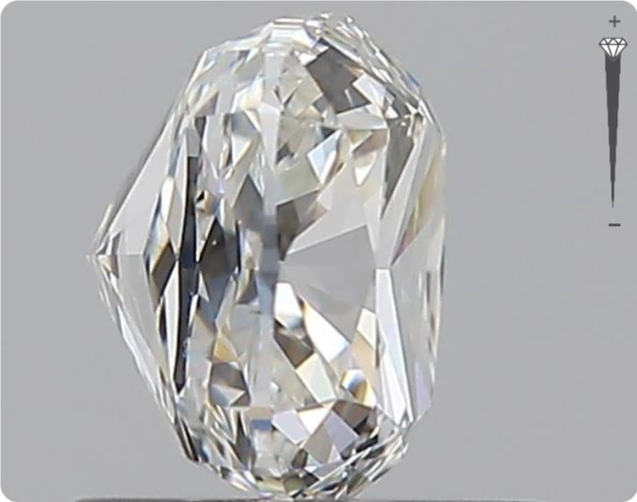 Natural 1.00ct GIA Diamond | Color G | Clarity VS2 | Oval | GD EX EX #D10150