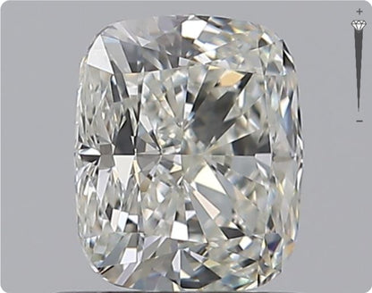 Diamant naturel GIA 0,82 ct | Couleur I | Pureté IF | Ovale | EX EX VG #D10156