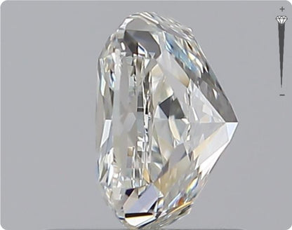 Diamant naturel GIA 0,82 ct | Couleur I | Pureté IF | Ovale | EX EX VG #D10156
