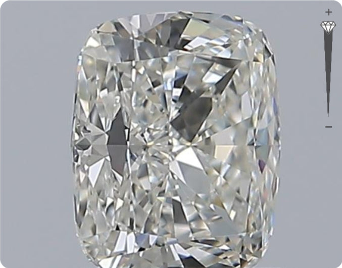 Diamant naturel GIA de 1,04 ct | Couleur H | Pureté VVS2 | Ovale | EX EX EX #D10159