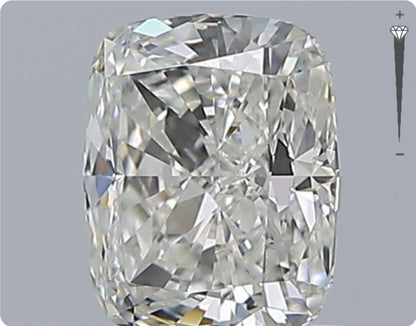 Diamant naturel GIA de 1,04 ct | Couleur H | Pureté VVS2 | Ovale | EX EX EX #D10159