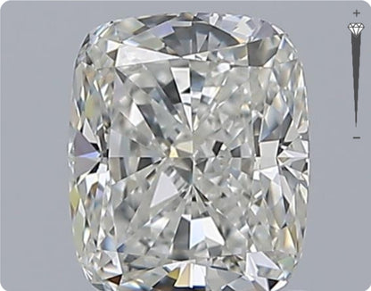 Diamant naturel GIA de 1,04 ct | Couleur H | Pureté VVS2 | Ovale | EX EX EX #D10159