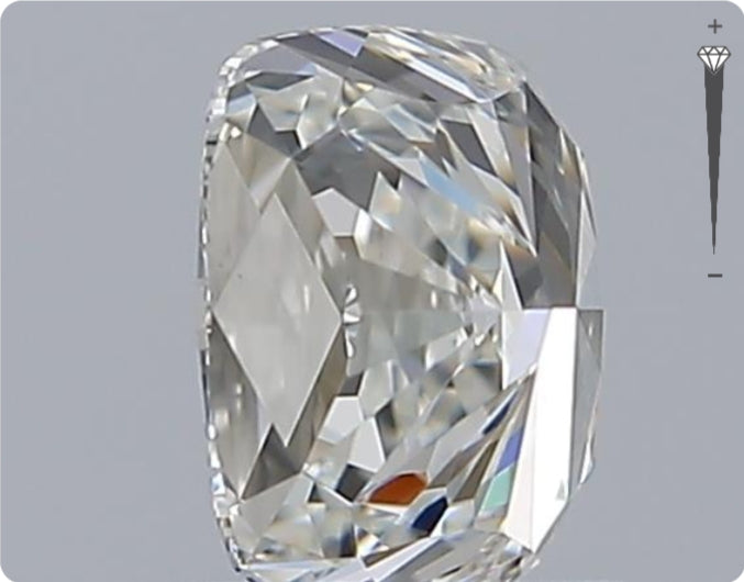 Diamant naturel GIA de 1,04 ct | Couleur H | Pureté VVS2 | Ovale | EX EX EX #D10159