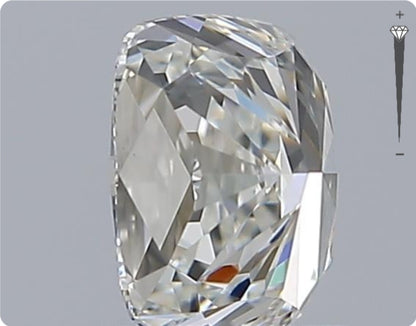 Diamant naturel GIA de 1,04 ct | Couleur H | Pureté VVS2 | Ovale | EX EX EX #D10159
