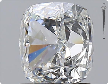 Diamant naturel GIA 2,01 ct | Couleur G | Pureté VS2 | Ovale | GD EX EX #D10160