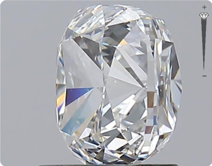 Diamant naturel GIA 2,01 ct | Couleur G | Pureté VS2 | Ovale | GD EX EX #D10160