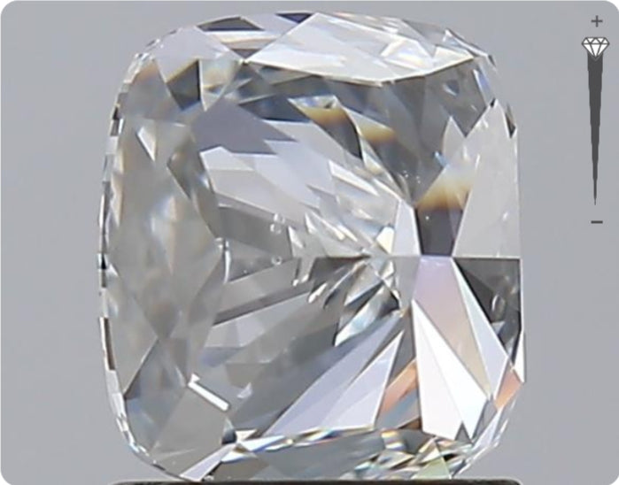 Diamant naturel GIA 2,01 ct | Couleur G | Pureté VS2 | Ovale | GD EX EX #D10160