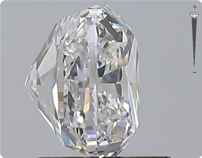 Diamant naturel GIA 2,01 ct | Couleur G | Pureté VS2 | Ovale | GD EX EX #D10160