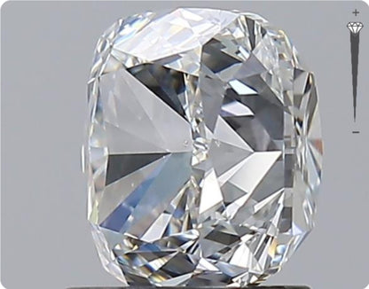Diamant naturel GIA 2,01 ct | Couleur G | Pureté VS2 | Ovale | GD EX EX #D10160