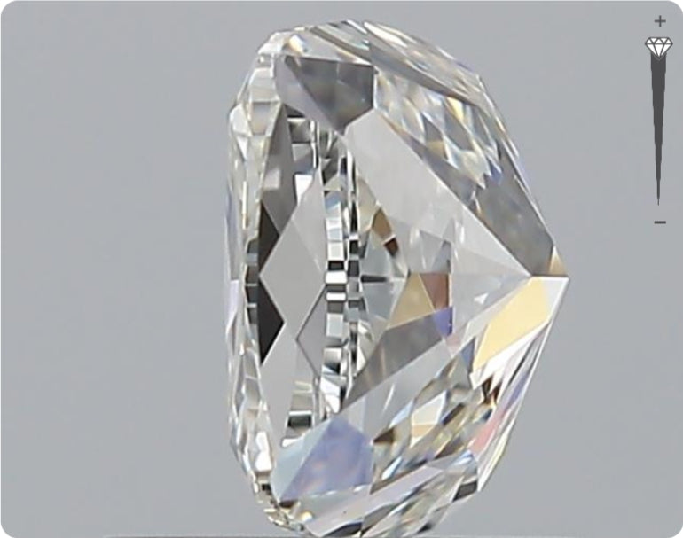 Diamant naturel 1,01 ct GIA | Couleur H | Pureté VS1 | Ovale | EX EX EX #D10161