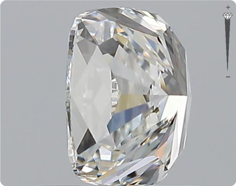 Diamant naturel 1,01 ct GIA | Couleur H | Pureté VS1 | Ovale | EX EX EX #D10161