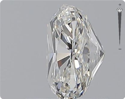 Diamant GIA naturel de 1,00 ct | Couleur D | Pureté VS2 | Ovale | TB EX TB #D10166