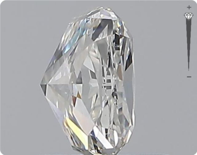 Diamant GIA naturel de 1,00 ct | Couleur D | Pureté VS2 | Ovale | TB EX TB #D10166