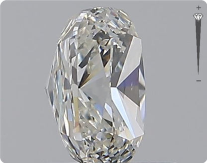Diamant GIA naturel de 1,00 ct | Couleur D | Pureté VS2 | Ovale | TB EX TB #D10166