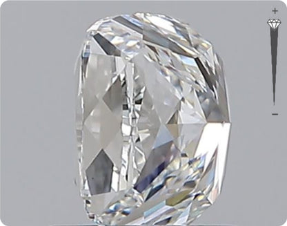 Diamant naturel 1,20 ct GIA | Couleur G | Pureté VS2 | Ovale | TB EX EX #D10172
