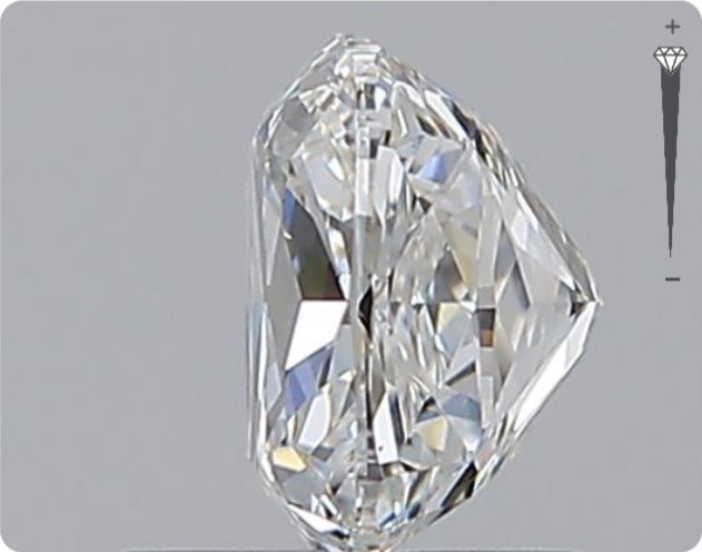 Diamant naturel 1,20 ct GIA | Couleur G | Pureté VS2 | Ovale | TB EX EX #D10172