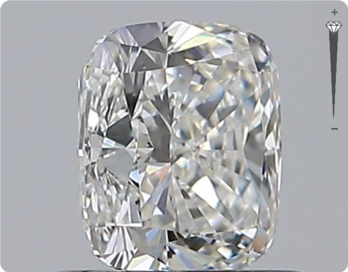 Natural 1.00ct GIA Diamond | Color I | Clarity VVS1 | Oval | VG EX EX #D10178