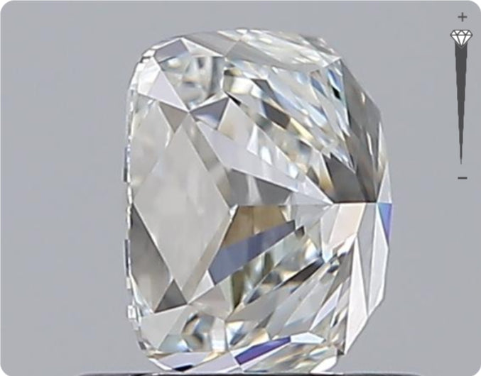 Natural 1.00ct GIA Diamond | Color I | Clarity VVS1 | Oval | VG EX EX #D10178