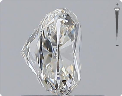 Natural 1.00ct GIA Diamond | Color I | Clarity VVS1 | Oval | VG EX EX #D10178