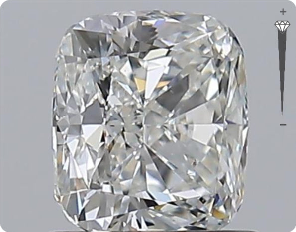 Diamant naturel GIA 1.00ct | Couleur H | Pureté SI1 | Ovale | TB EX TB #D10179