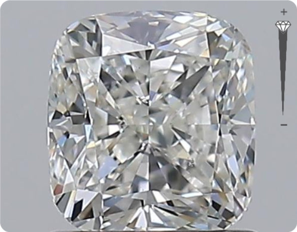 Diamant naturel GIA 1.00ct | Couleur H | Pureté SI1 | Ovale | TB EX TB #D10179