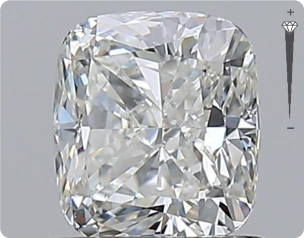 Diamant naturel GIA 1.00ct | Couleur H | Pureté SI1 | Ovale | TB EX TB #D10179