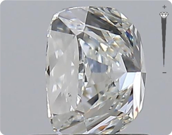 Diamant naturel GIA 1.00ct | Couleur H | Pureté SI1 | Ovale | TB EX TB #D10179