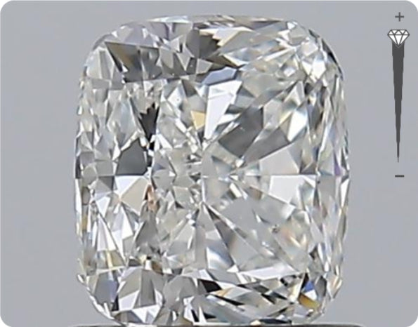 Diamant naturel GIA 1.00ct | Couleur H | Pureté SI1 | Ovale | TB EX TB #D10179